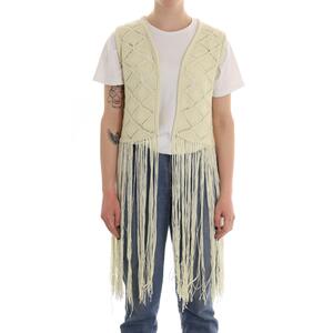GILET CROCHER BEIGE